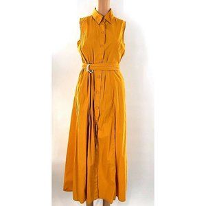 Metrostyle Modern Casual Dress - Yellow (Size 8)